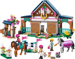 LEGO Friends test 2026 – Rideskole med stall
