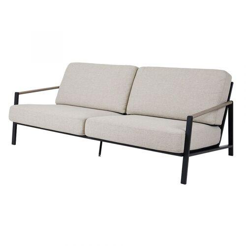 Brafab Lyra 2,5-seter hagesofa i beige og svart