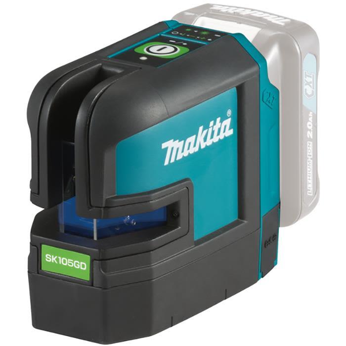 Makita SK105GDZ Krysslaser grønn