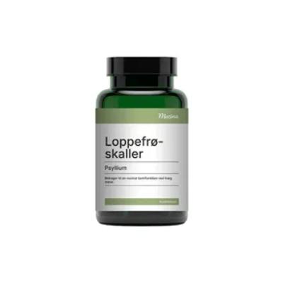 Mezina Loppefrøskall, boks med 180 kapsler psyllium husk