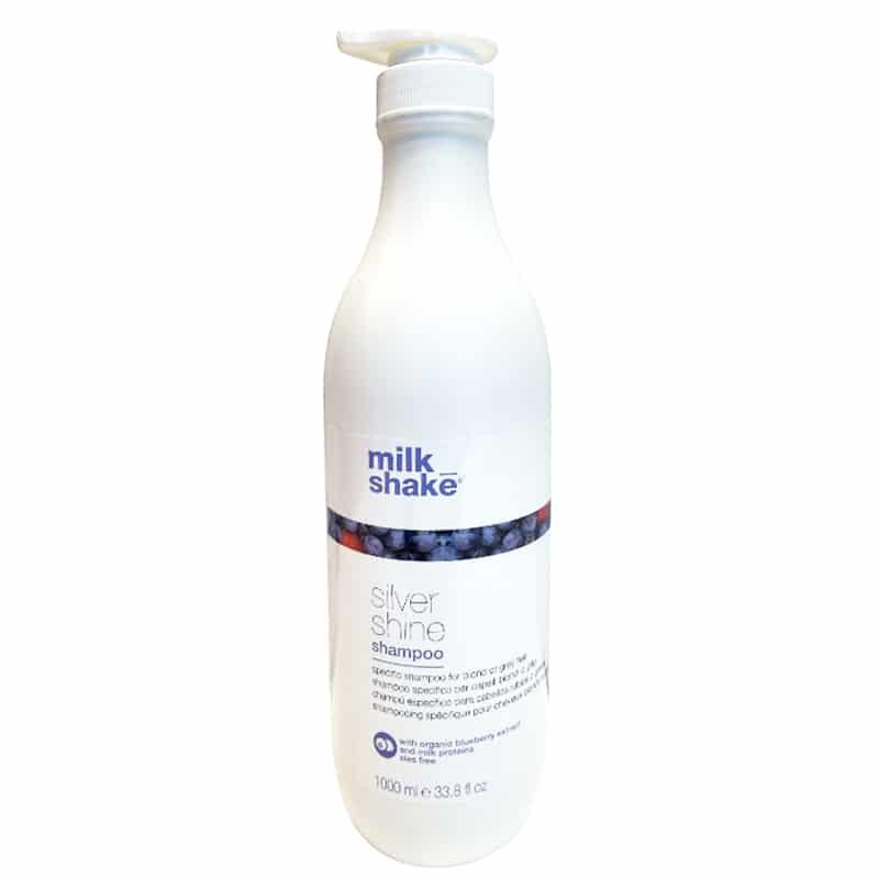 milk_shake Silver Shine Shampoo 1000 ml lilla shampoo