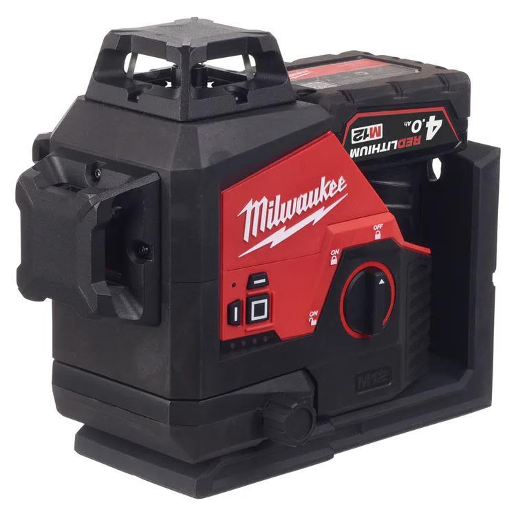 Milwaukee M12 3PL-401C Krysslaser produktbilde