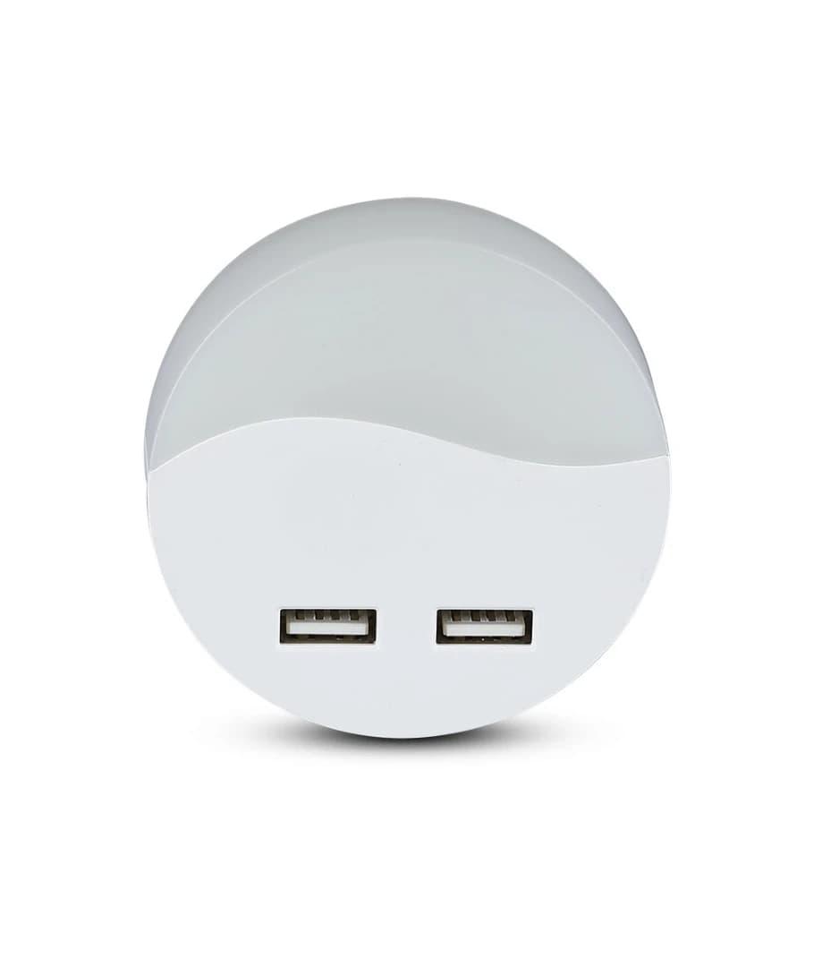 V-Tac natlampe med USB