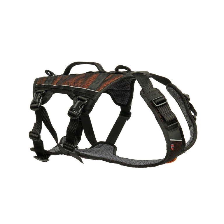 Non-Stop Dogwear Rock Hundesele Lang i svart og orange