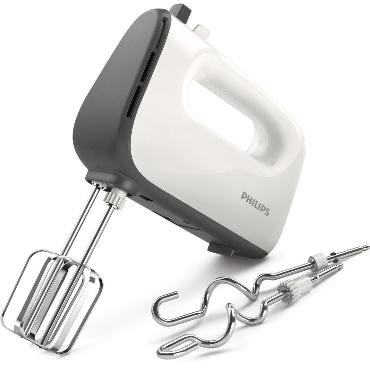 Philips HR3740/00 Håndmikser, 450w, Grå/hvit