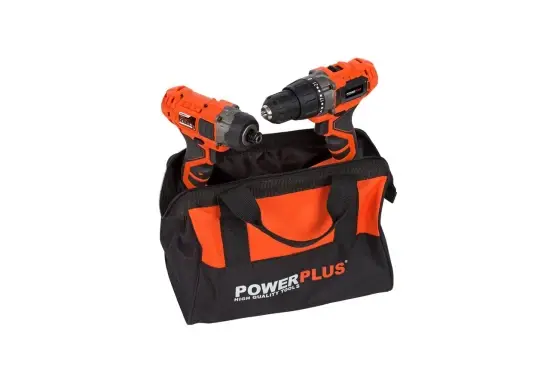 PowerPlus bore- og slagskrutrekkersett