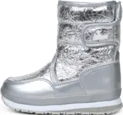 Rubberduck Kids Cracked Metallic Silver snowjogger til barn