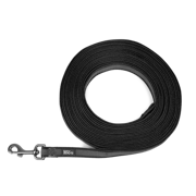 Rufus Anti-slip sporline til hund 15 meter svart