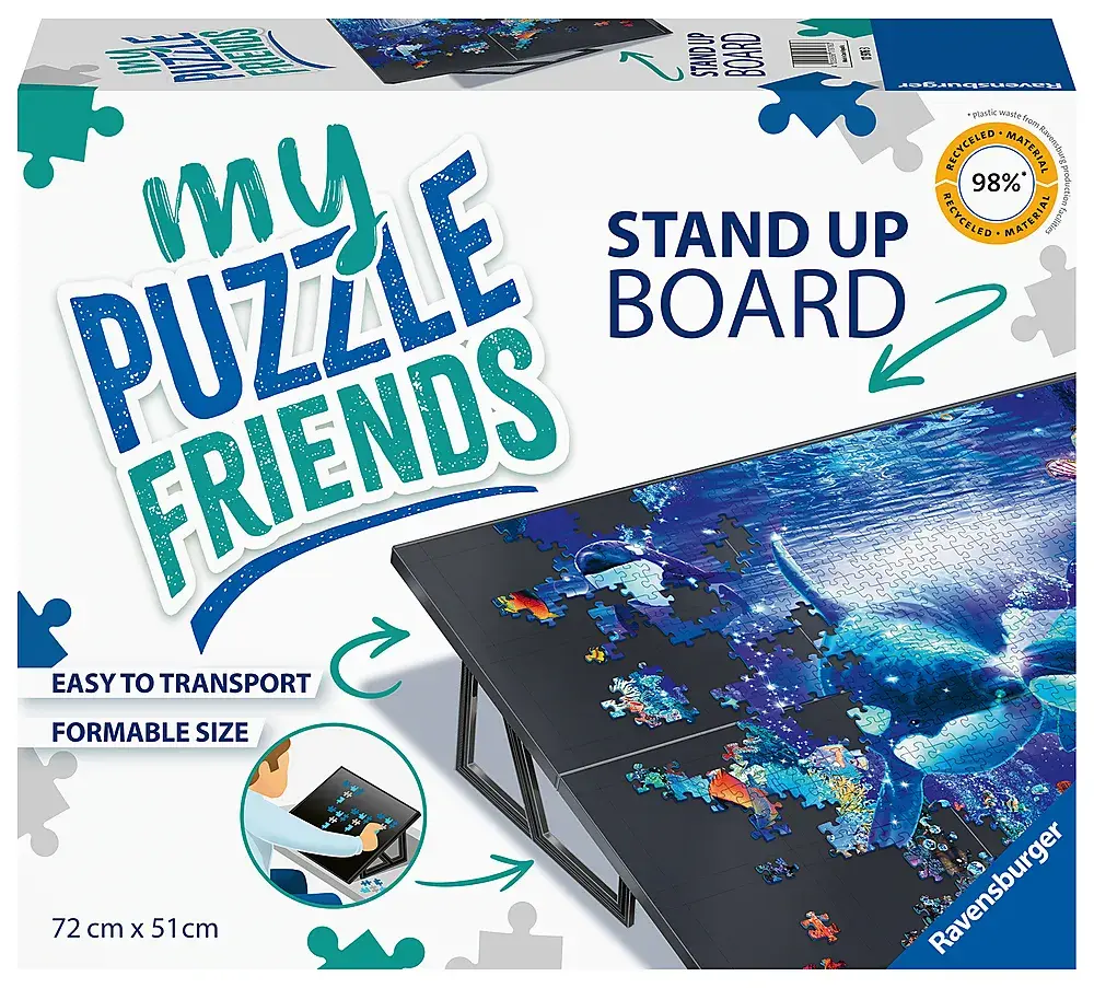 Ravensburger sammenleggbart puslespillbrett for puslespill opptil 1000 brikker