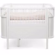 Sebra Barneseng Baby & Jr i fargen Classic White