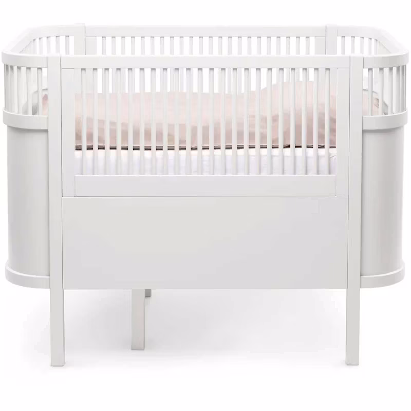 Sebra Barneseng Baby & Jr i fargen Classic White