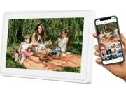 Sencor SDF 1092 W digital fotoramme med WiFi i hvitt