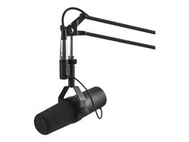Shure SM7B podcastmikrofon test - dynamisk kardioide stemme- og broadcastmikrofon med XLR-tilkobling og innebygd popfilter