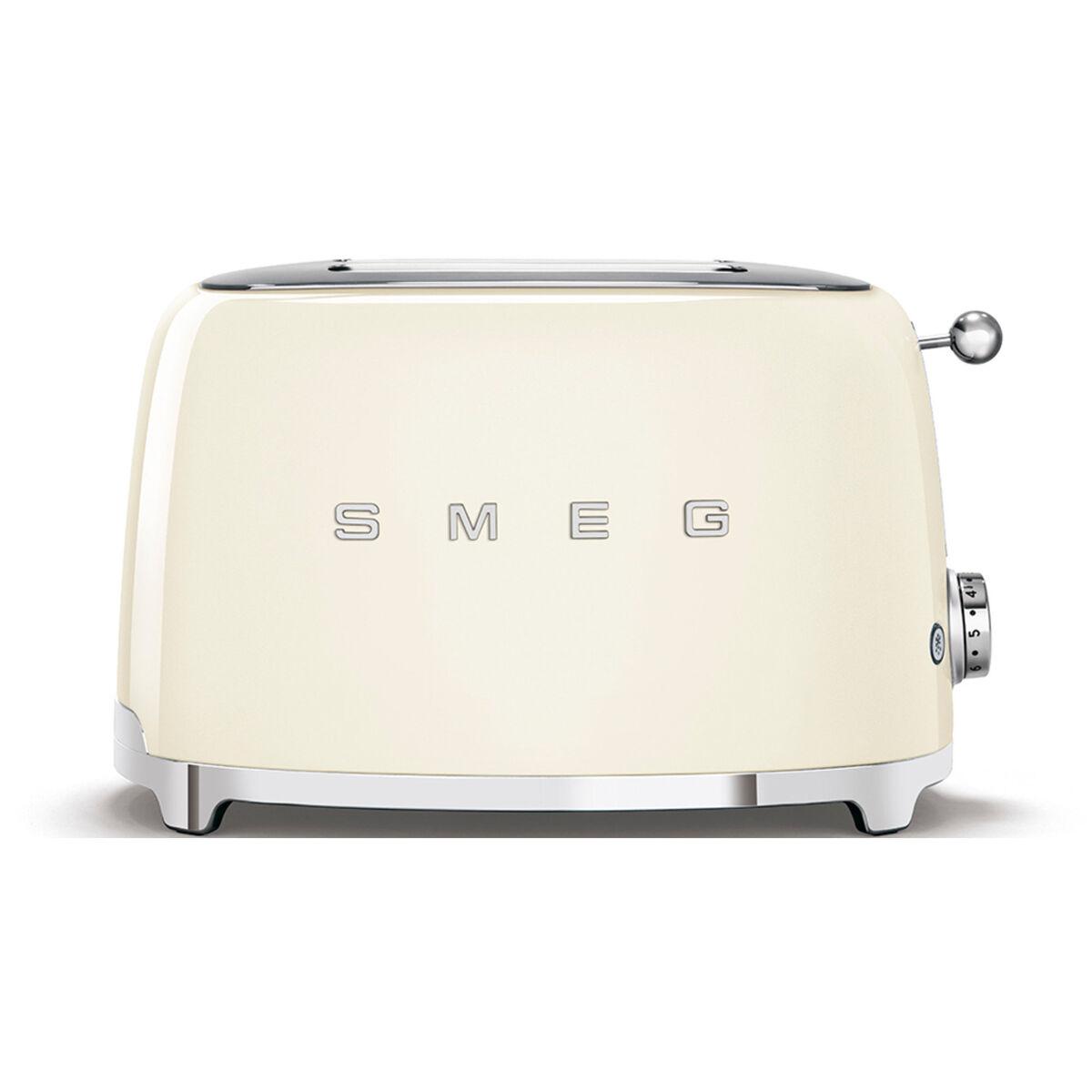 Smeg kremfarget brødrister i femtitallstil