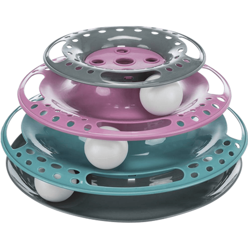 Trixie Cat Circle Tower aktivitetsleke for katt