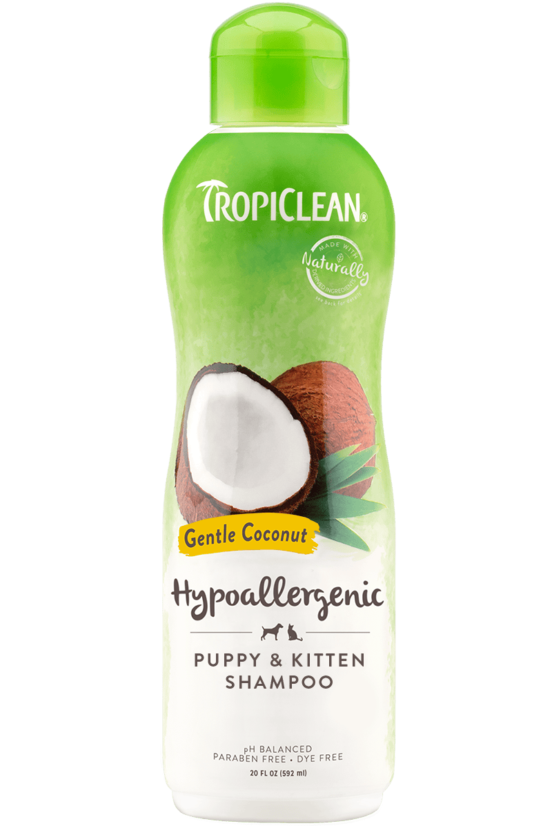 TropiClean kokosnøtt valpesjampo 355 ml