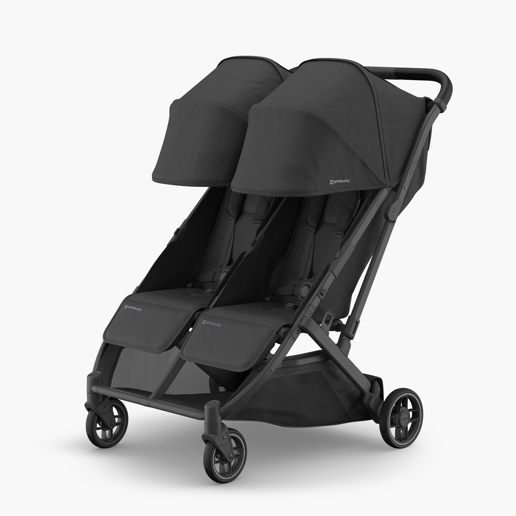 UPPAbaby Minu Duo tvillingvogn i Jake charcoal