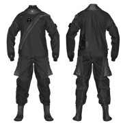 Ursuit Cordura FZ tørrdrakt med glidelås foran
