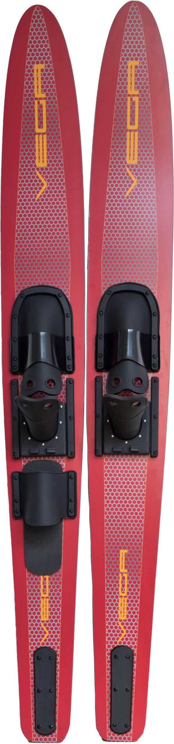 Vannski Vega combo 170 cm i rødt og gult