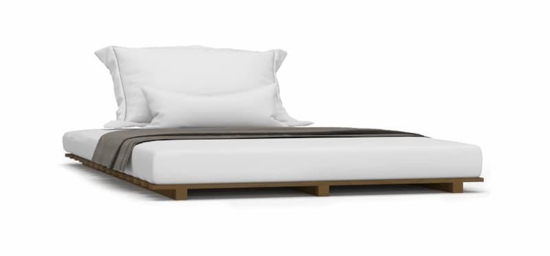 vidaXL Sengeramme honningbrun 120x200 cm heltre furu